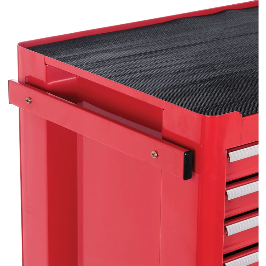Red 7-Drawer Professional Roller Cabinet
