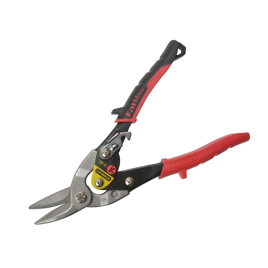 Red Aviation Snips Left Cut 250mm (10in) STA214562