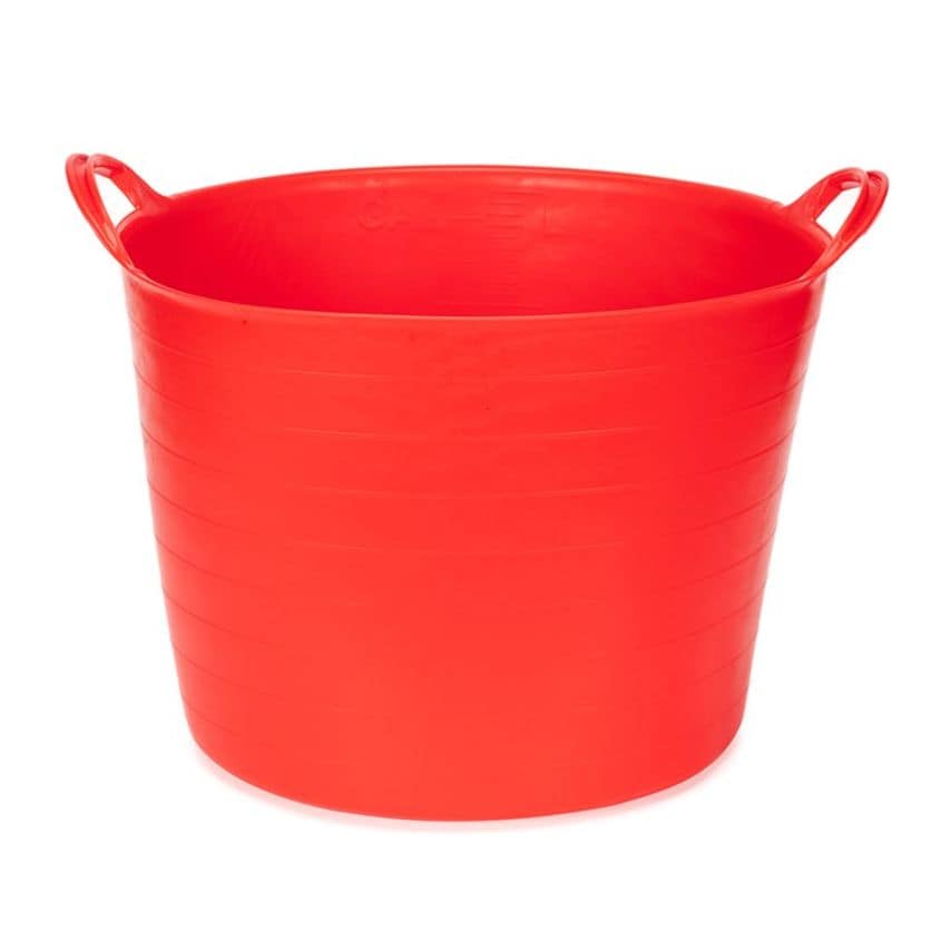 Red Flexi Tub 42L Capacity