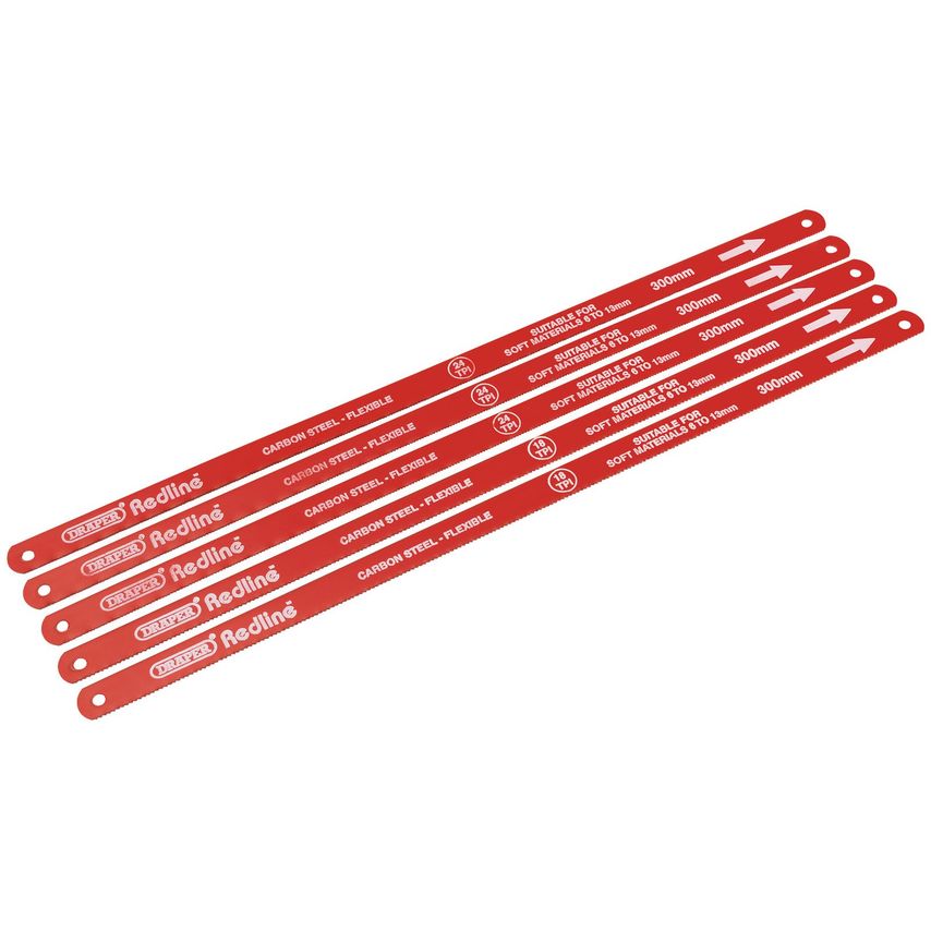 Redline Hacksaw Blades 300mm (Pack of 5)