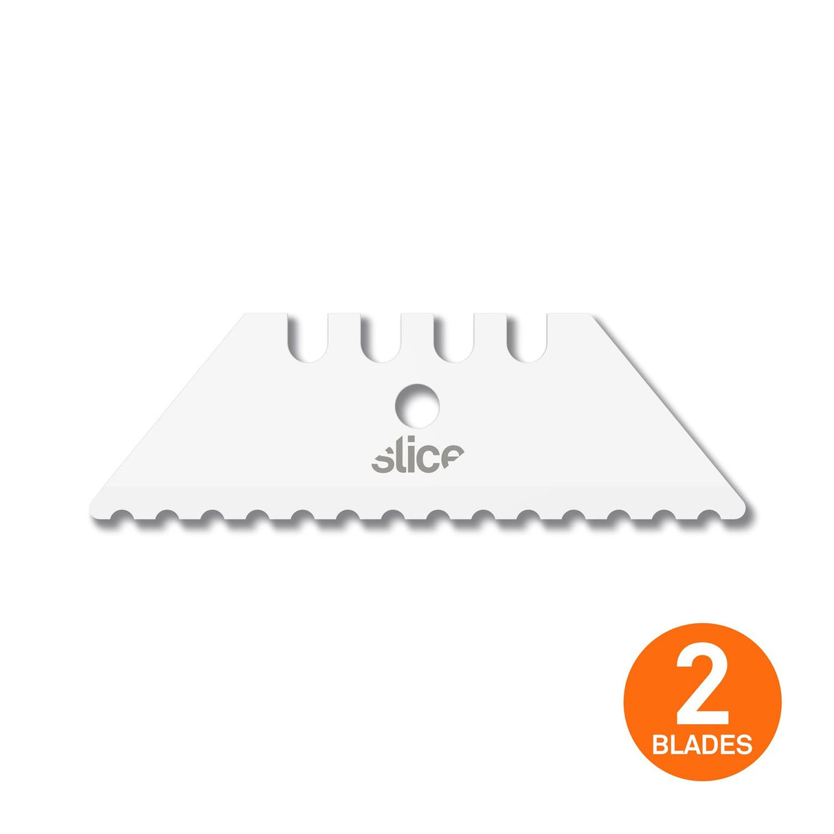 Replacement Blade Ceramic Generic Utility Serrated Single Each Pack Has 2 blades