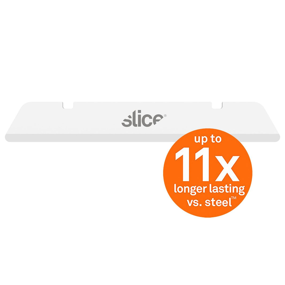 Replacement Blades Ceramic Industrial Knife 4" Rounded Pack of 4 Blades