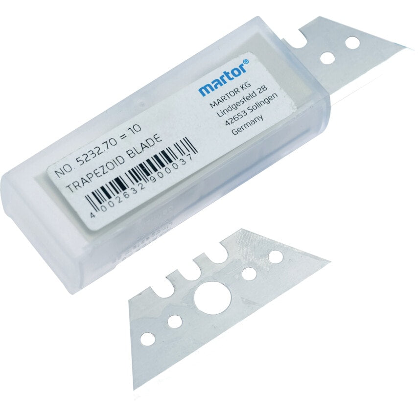 Replacement Trapezoid Blade for Secunorm Knifes, Pack of 10, 5232.70