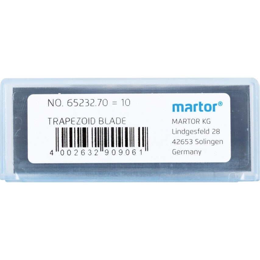 Replacement Trapezoid Blade for Secunorm Knifes, Pack of 10, 65232.70