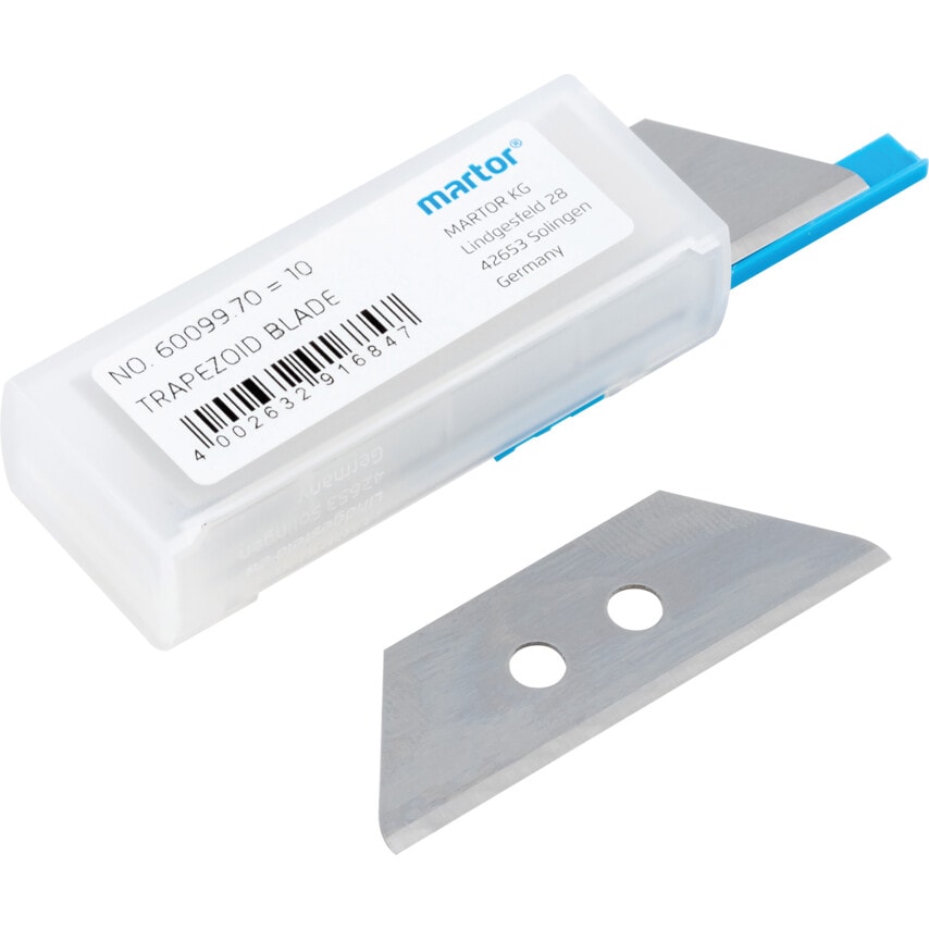 Replacement Trapezoid Blade for Secupro Maxisafe Knifes, Pack of 10, 60099.70