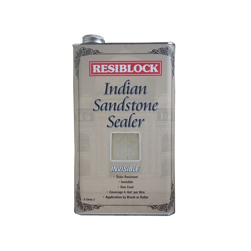 Resiblock Indian Sandstone Sealers Invisible 5 litre EVBRBINDINV5
