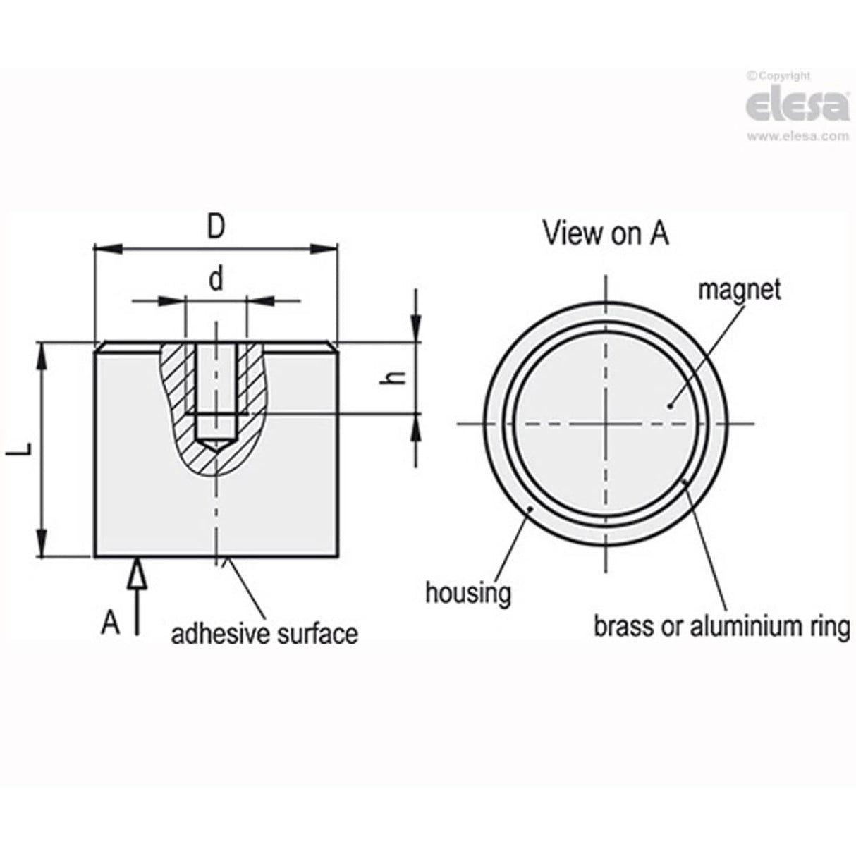 Retaining Magnet-RMP-AN-27