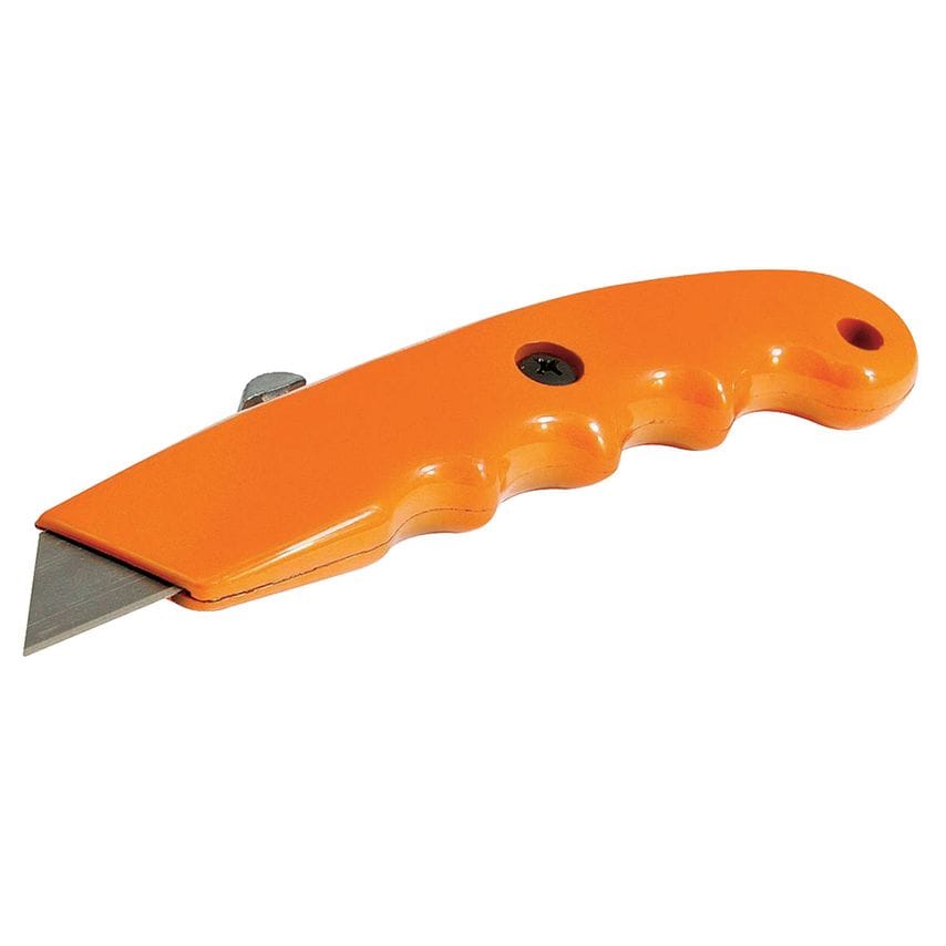 Retractable Hi-Vis Grip Knife 140mm