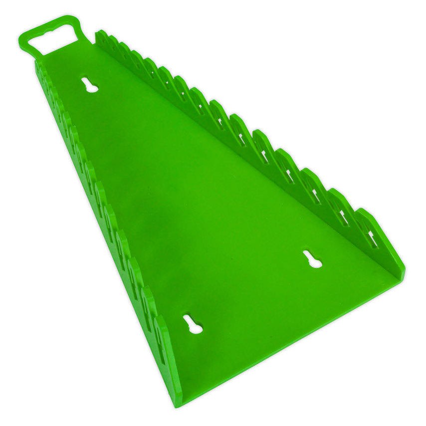 Reverse Spanner Rack Capacity 15 Spanners Hi-vis Green