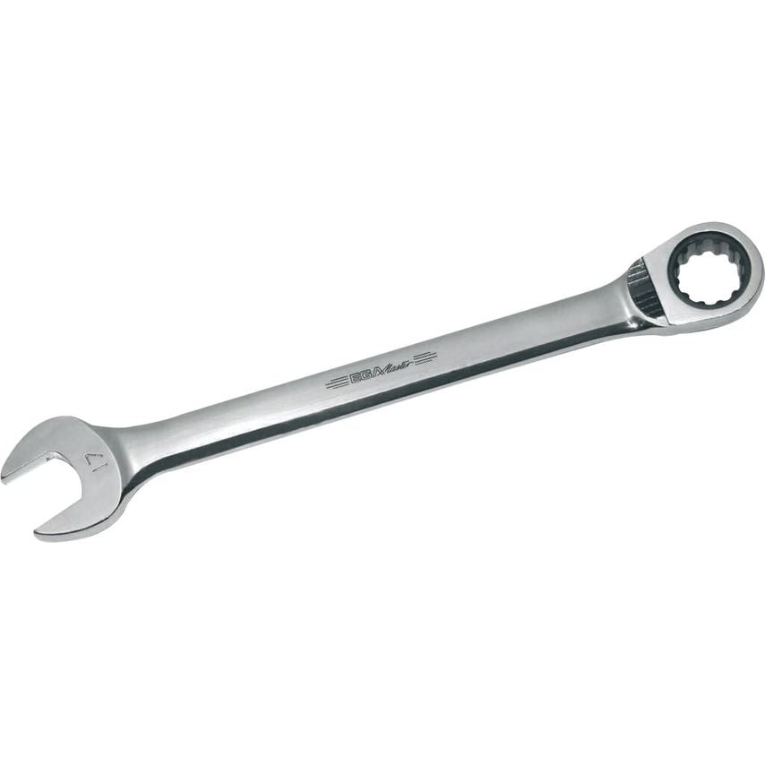 Reversible Mastergear Combination Ratchet Wrench 15mm Mirror Polished Chrome Plating