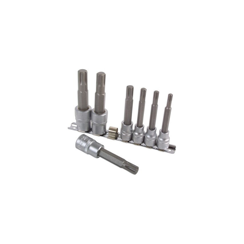 Ribe Socket Bit Set 3/8"D 1/2"D7 Piece