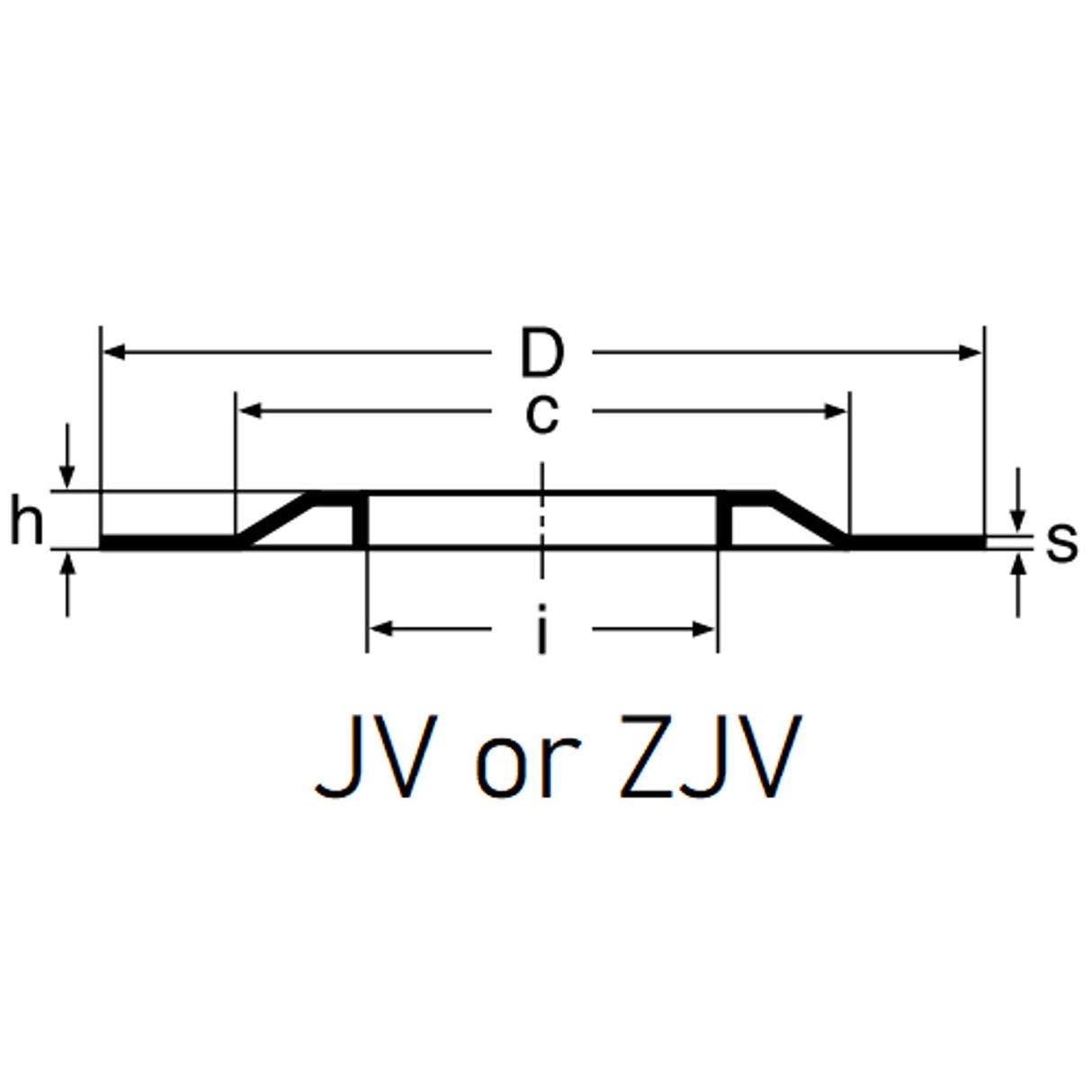 Ring - 3311-JV - Pack of 4