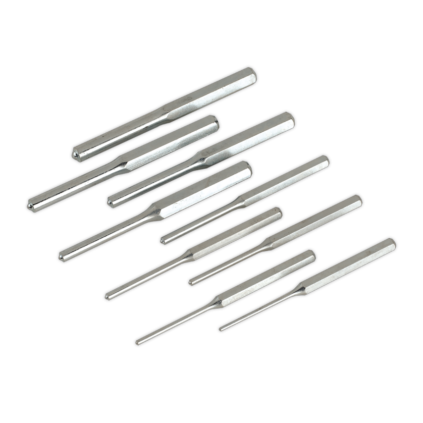 Roll Pin Punch Set9 Piece 1/8-1/2" - Imperial