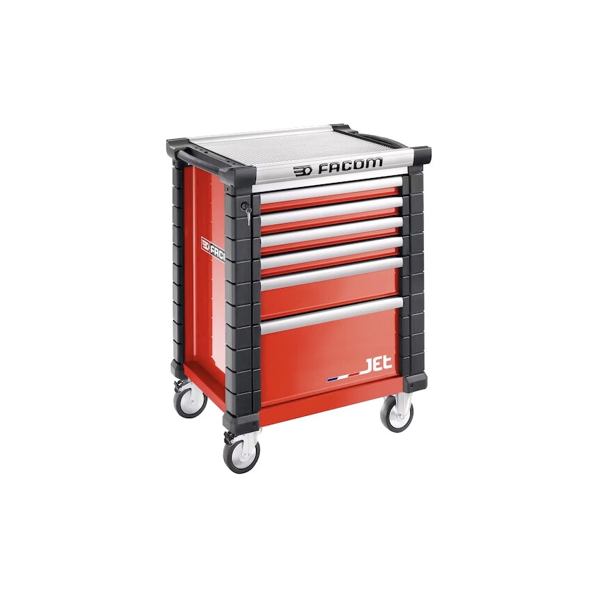 Rollcab JETM3 6 Drawers Red