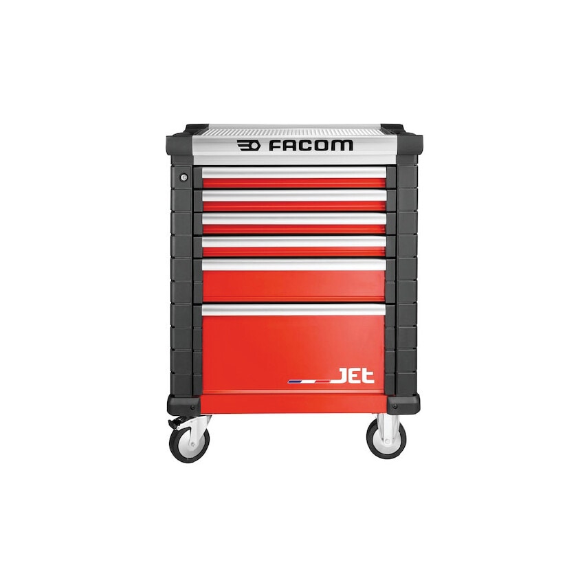 Rollcab JETM3 6 Drawers Red