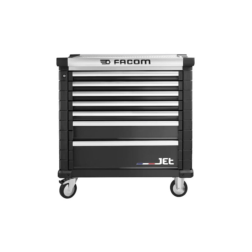 Rollcab JETM4 7 Drawers Black