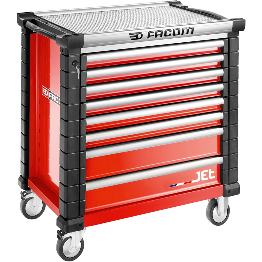 Rollcab JETM4 8 Drawers Red