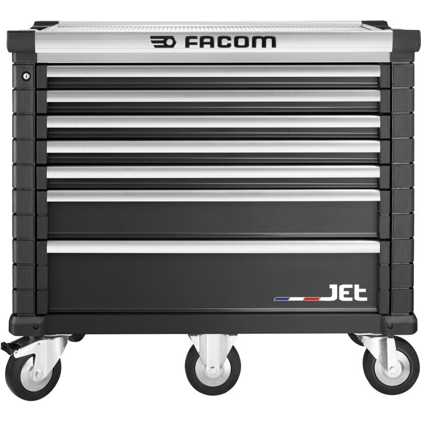 Rollcab JETM5 7 Drawers Black
