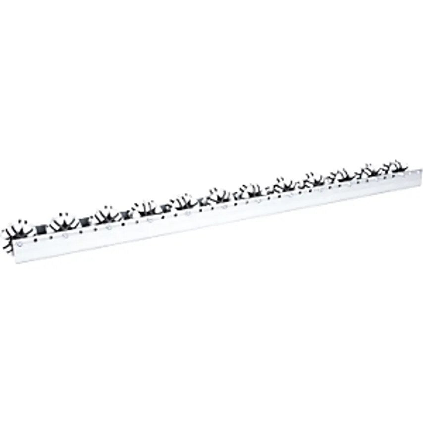 Roller Bar, For Heavy Loads, Max. Load 40 Kg, Division 100mm, Length 2.4 M