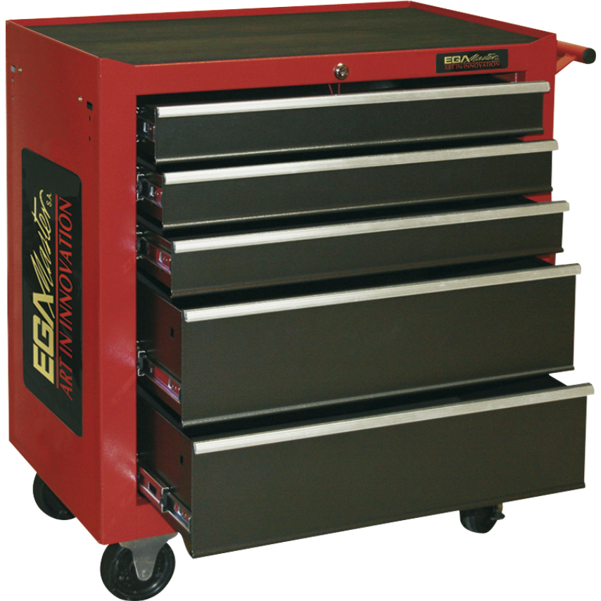 Roller Cabinet with 5 Drawers