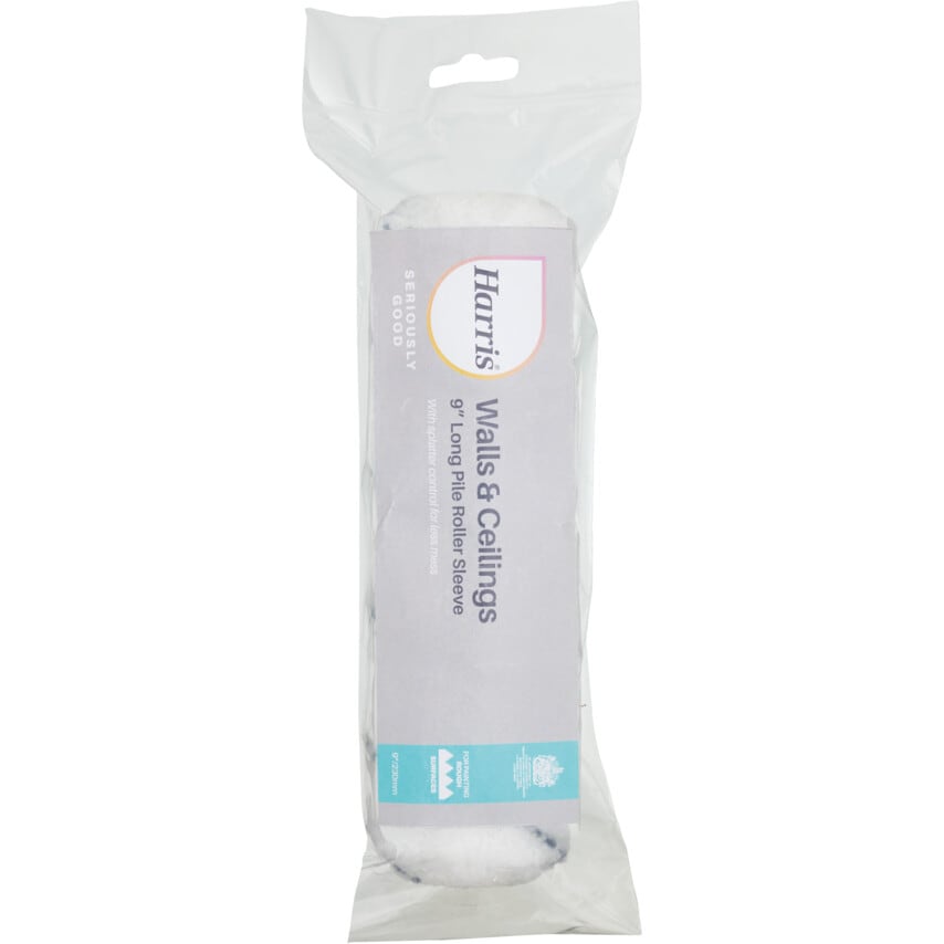 Roller Sleeve, 9", Long Pile, for Walls & Ceilings