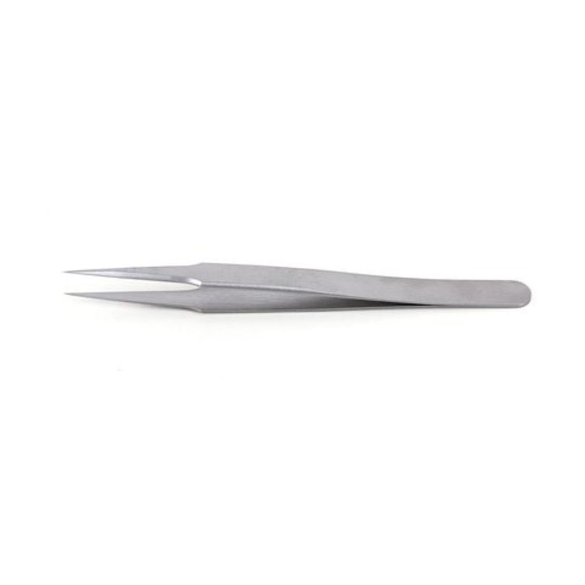 Rotilabo Precision Tweezers Straight SA Type 2L 120 mm SS 0.10 mm