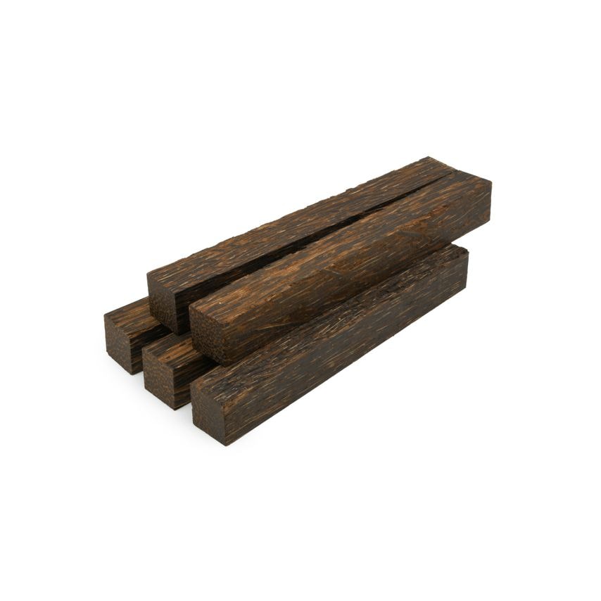 Rotur Pen Blanks - Black Palmira (5 pack)