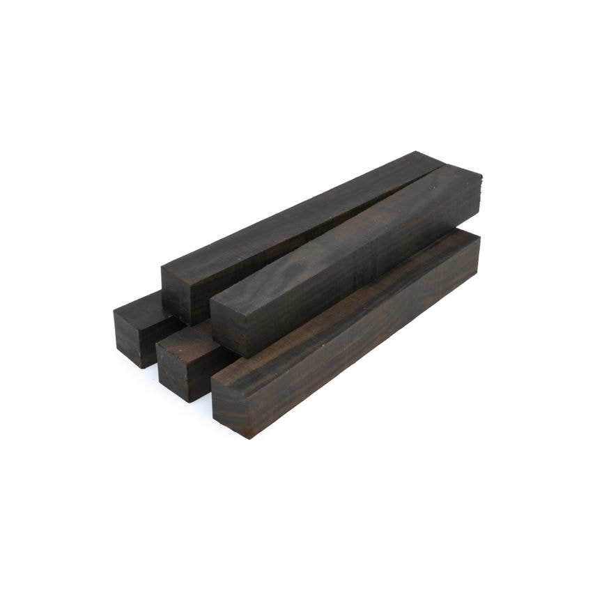 Rotur Pen Blanks - Macassar Ebony (5 pack)