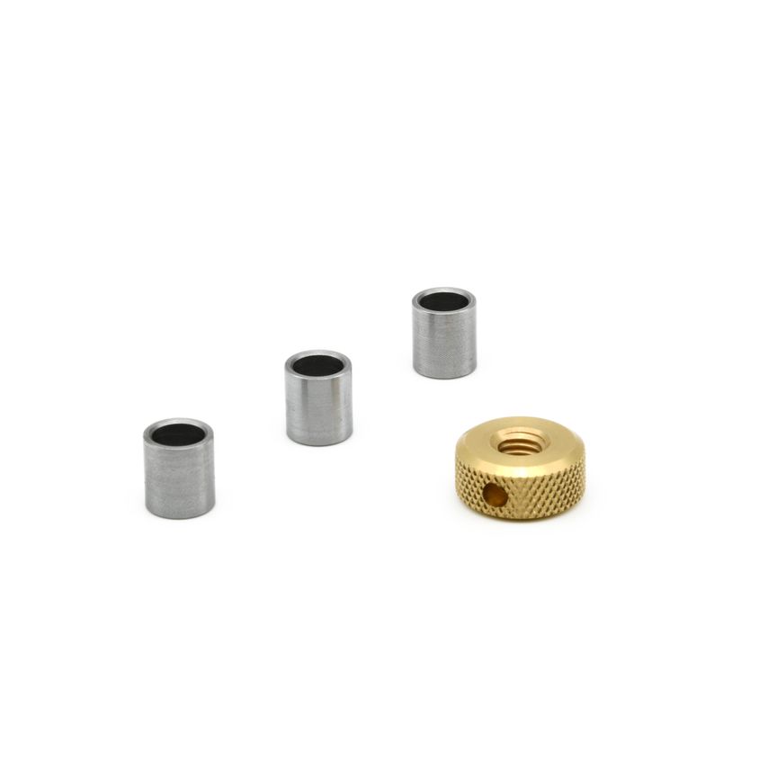 Rotur Pen Mandrel Spares - Spacers & Brass Nut