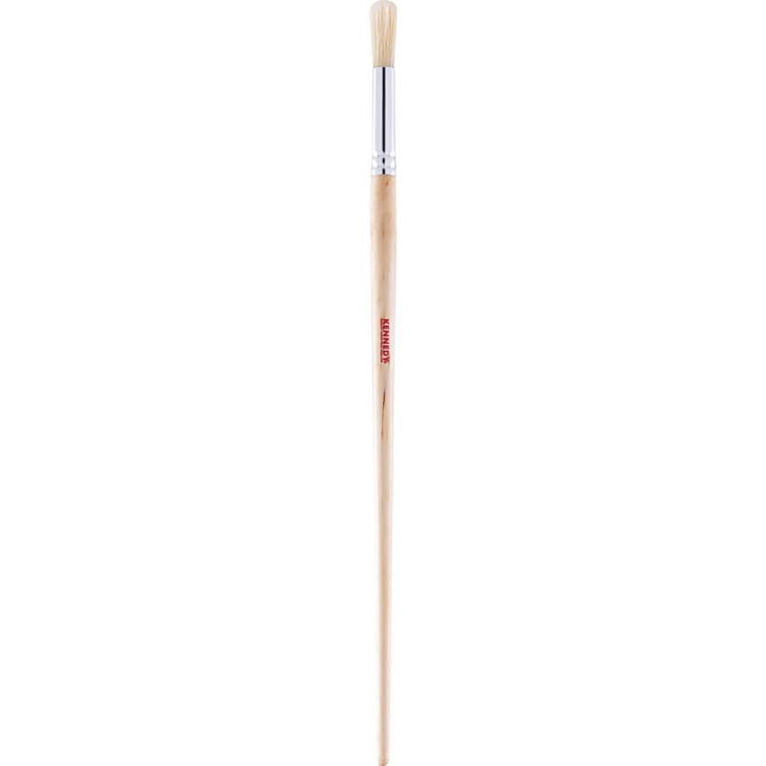 Round Fitch Brush, Natural Bristle, No.8