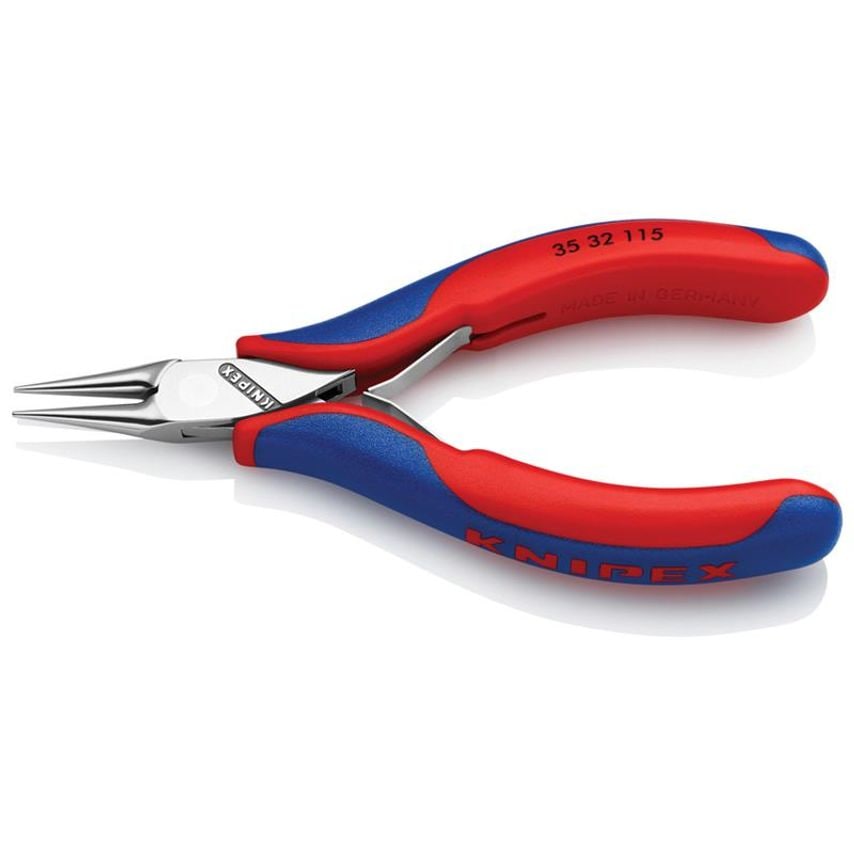 Round Nose Electronics Pliers Multi-Component Grip 115mm KPX3532115