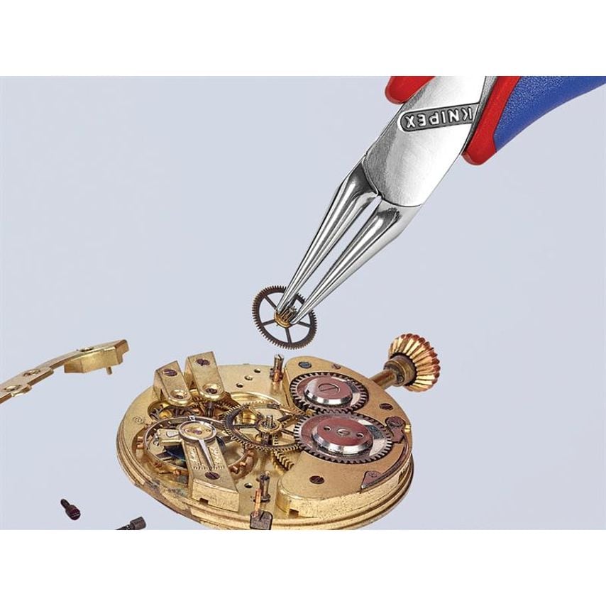Round Nose Electronics Pliers Multi-Component Grip 115mm KPX3532115