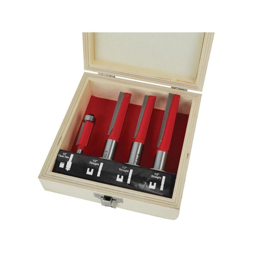 Router Bit Set for Worktop Jig, 4 Piece FAIRBSKWJ