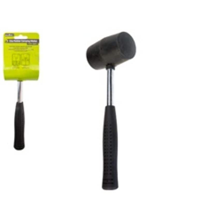Rubber Mallet Steel Shaft 12oz