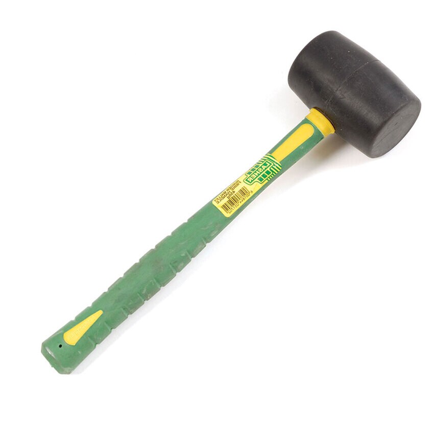 Rubber Mallet with Fibre Poly Handle - 450g (16oz)