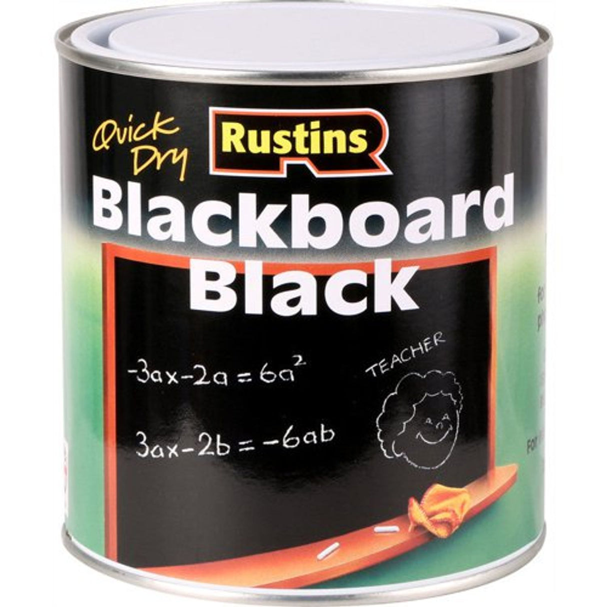 Rustins Blackboard Black Paint - 1L