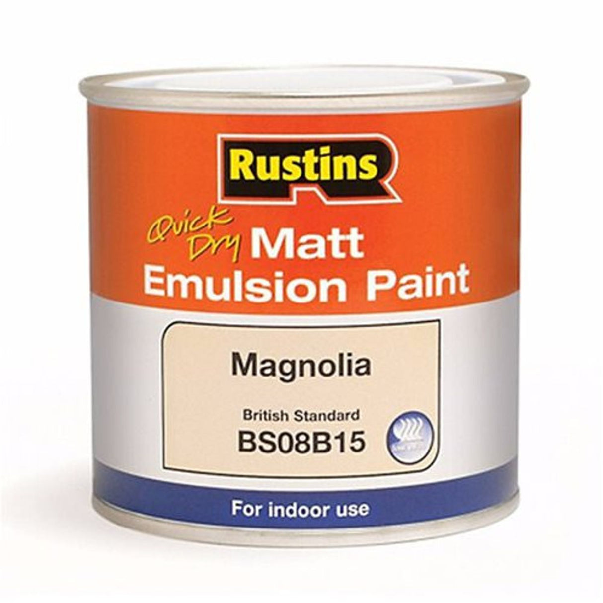 Rustins Matt Emulsion Paint Magnolia 250ml