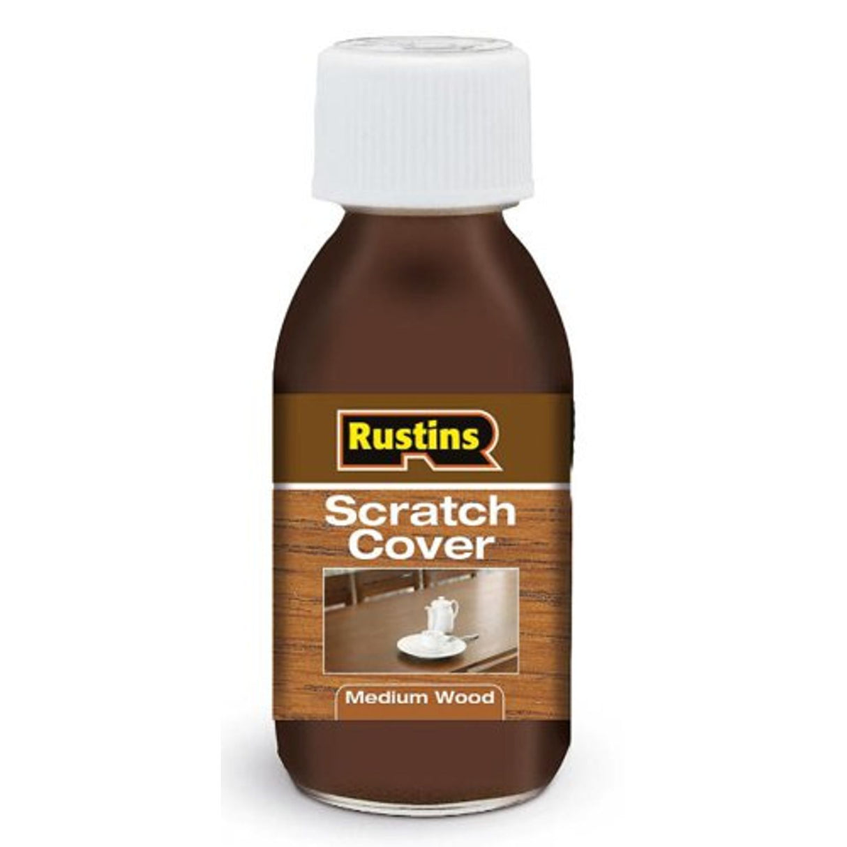 Rustins Scratch Cover Medium Wood 125ml