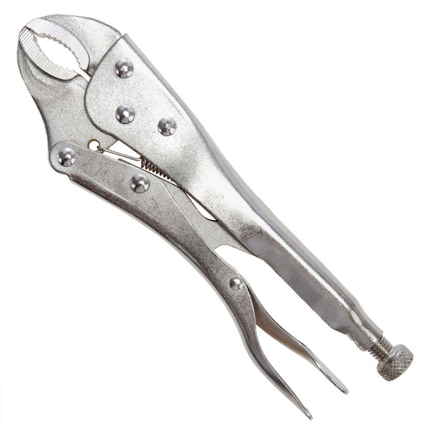 S0487 Locking Pliers with Curved Jaw 215mm