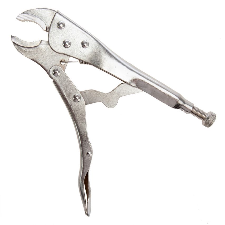 S0487 Locking Pliers with Curved Jaw 215mm