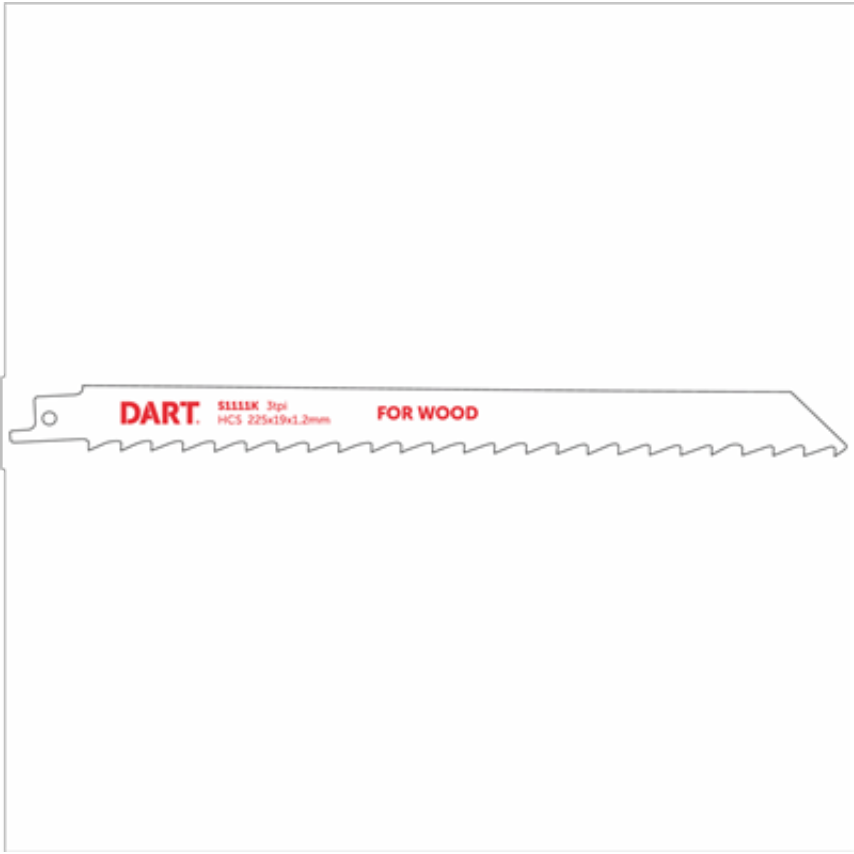 S1111K Wood Cutting Reciprocating Blade, Pack of 5