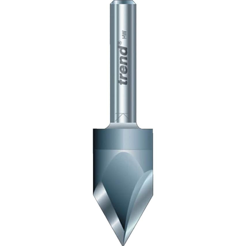 S11/11 1/4" STC Triple Flute Engraver