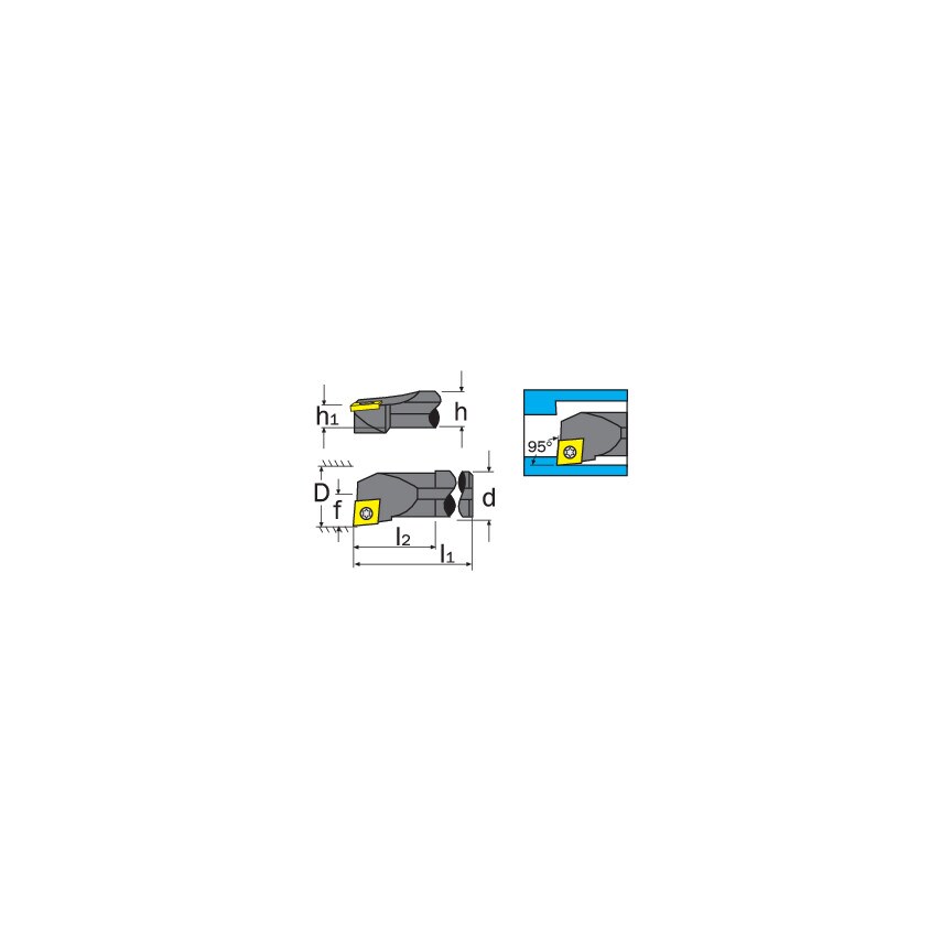 S16R SCLCL 09 Boring Bar