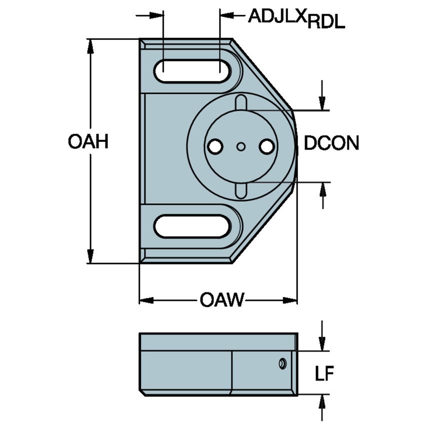 S17-R825XLA34-020 Slide for CoroBore XL