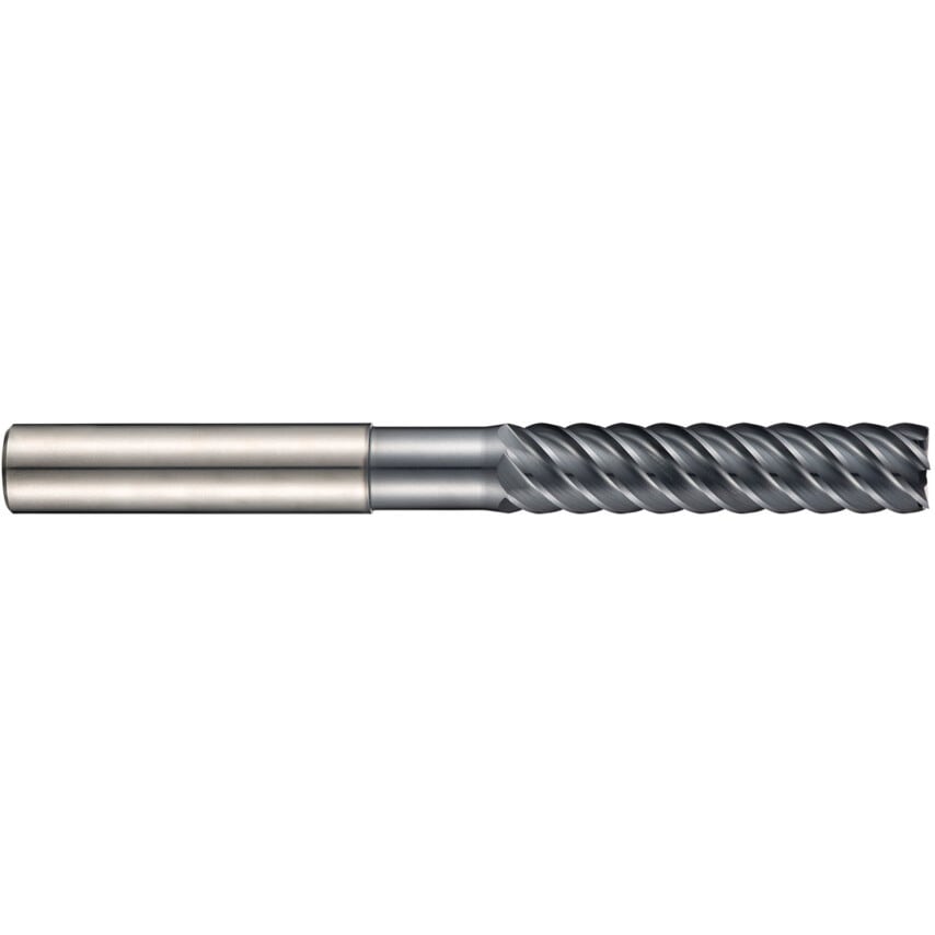S226 10.00MM Carbide Multi Flute Long Series End Mill - AlTiN Coated