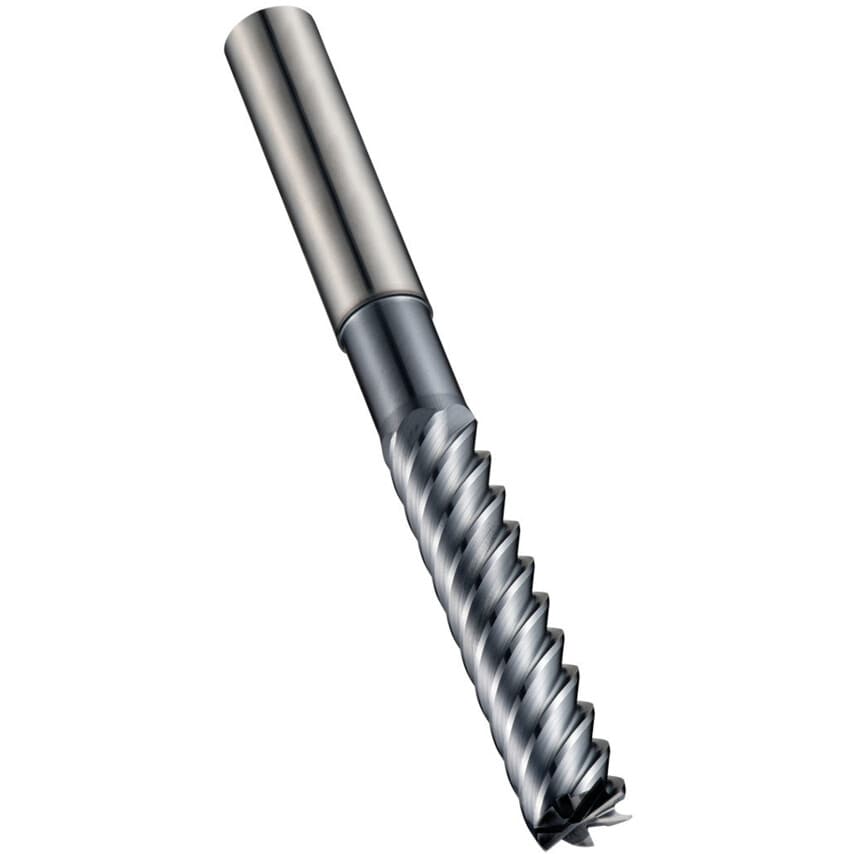 S226 16.00MM Carbide Multi Flute Long Series End Mill - AlTiN Coated