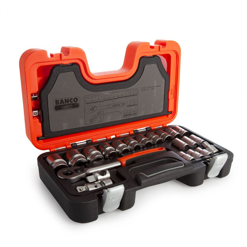 S240 1/2 Inch Drive Metric Socket Set 10 - 32MM (24 Piece)