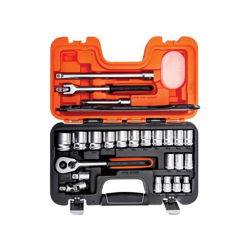 S240 1/2in Drive Socket Set, 24 Piece BAHS240