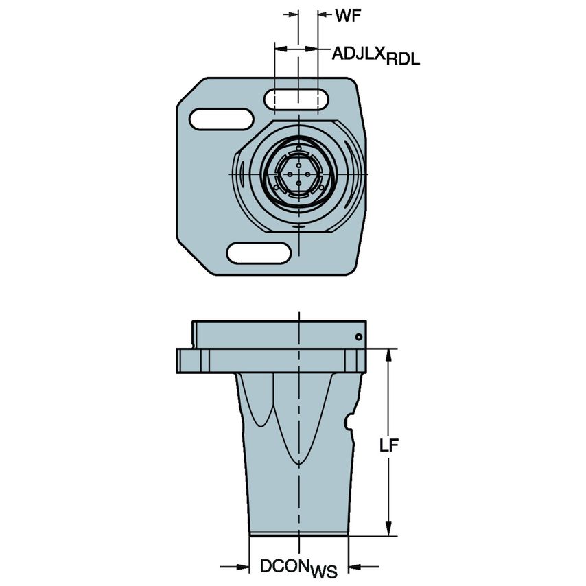 S24-R820XLC5QC-095 Slide for CoroBore XL