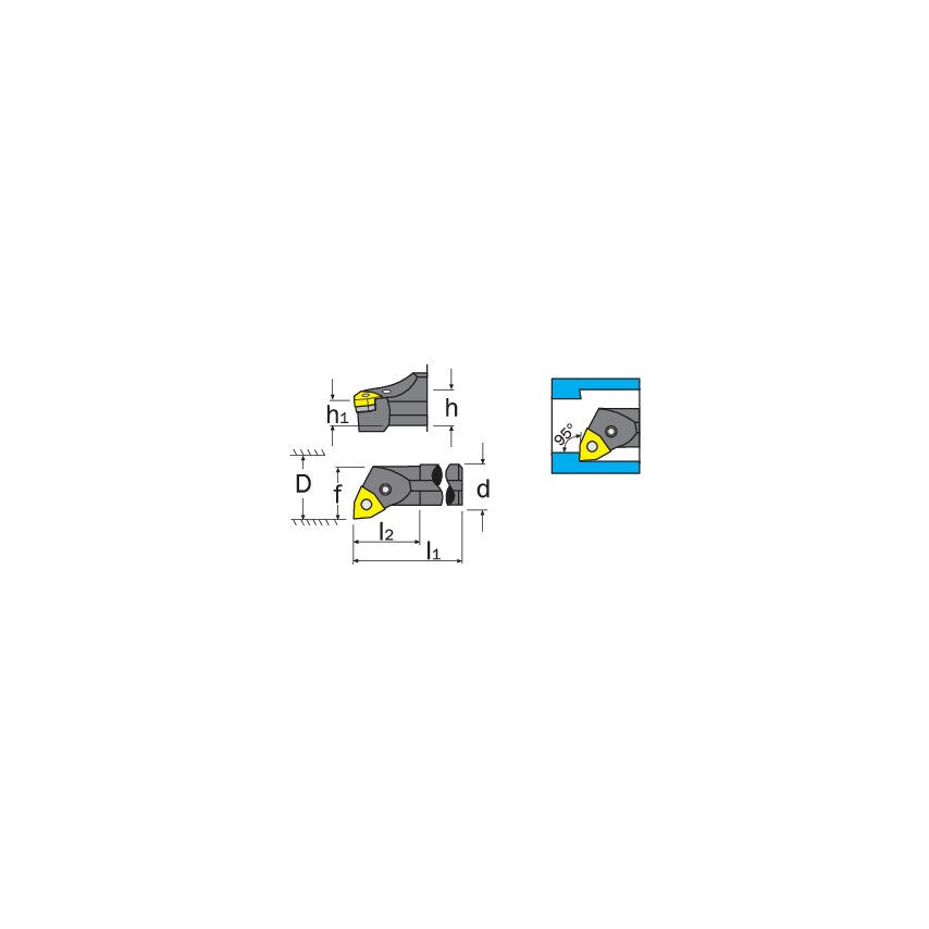 S25T PWLNR 06 Boring Bar